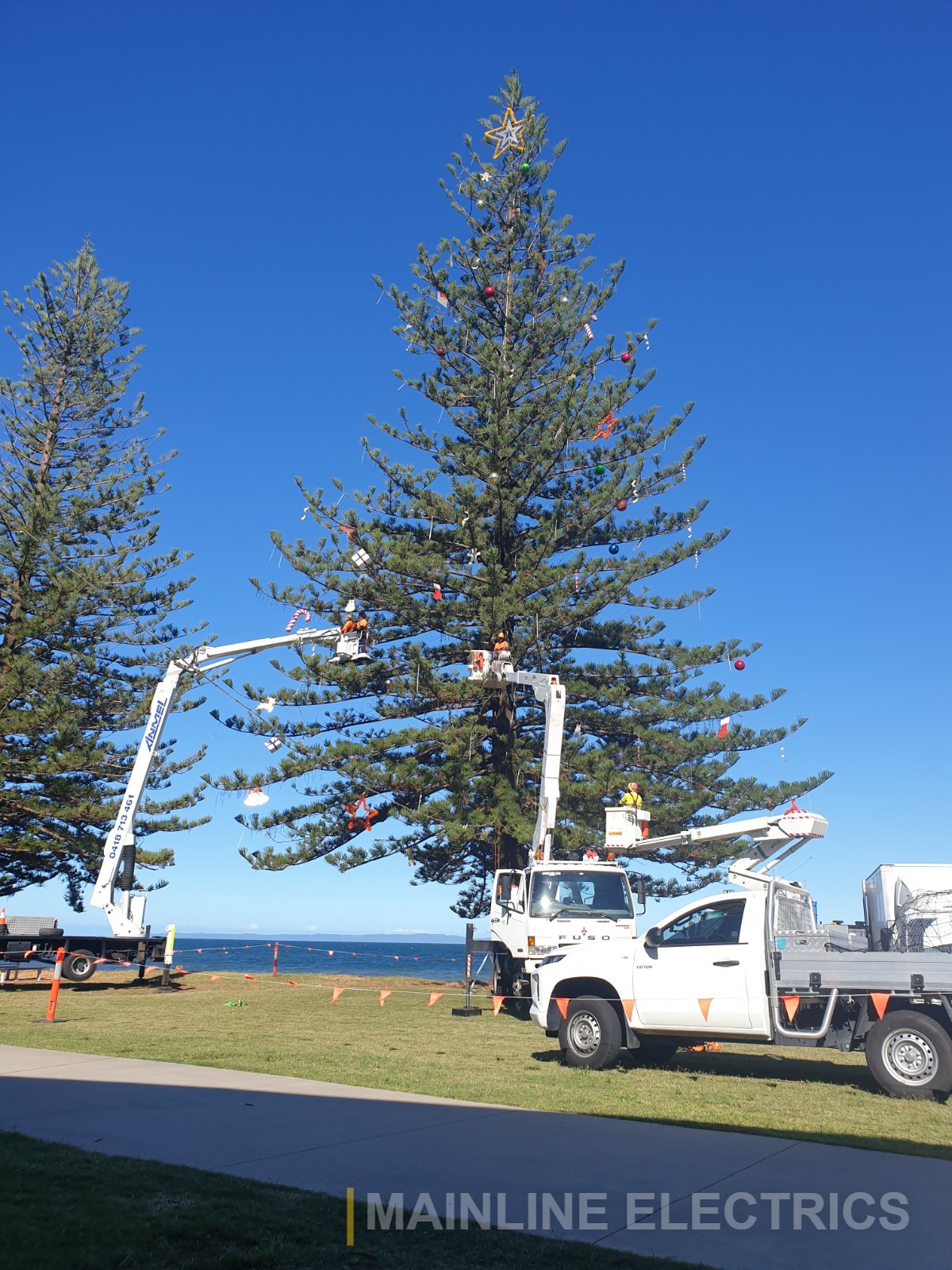 Crew on site
