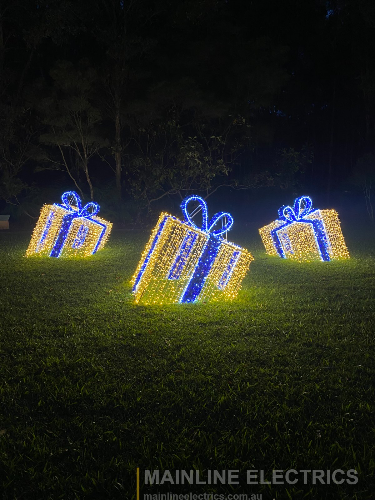 Mainline Electrics festive and christmas lighting installation