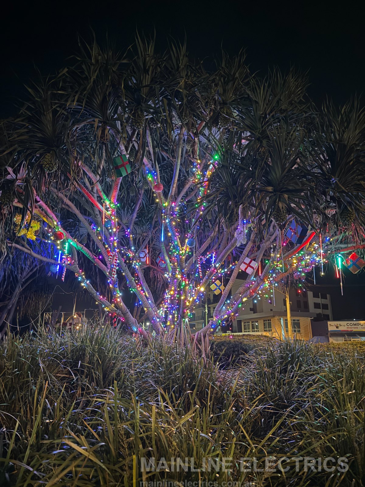 Mainline Electrics festive and christmas lighting installation